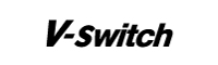 V-switch ロゴ（黒）