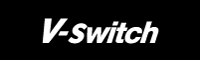 V-switch ロゴ（白）