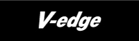 V-edge ロゴ（白）